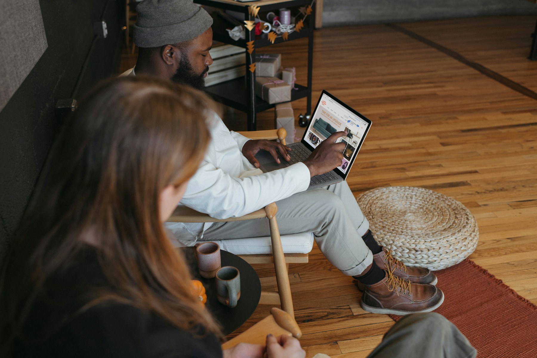 Professional laptop workspace for business laptop comparison